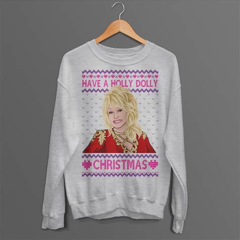 dolly parton xmas jumper.